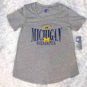 NWT University of Michigan Gray T-Shirt